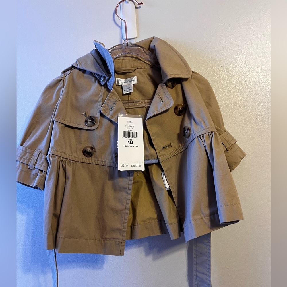Ralph Lauren baby trench coat.